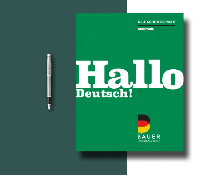 Libro de alemán de la Academia Bauer